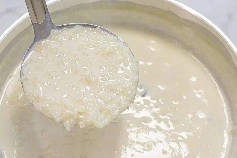 Arroz doce cremoso 4 leites da vovó