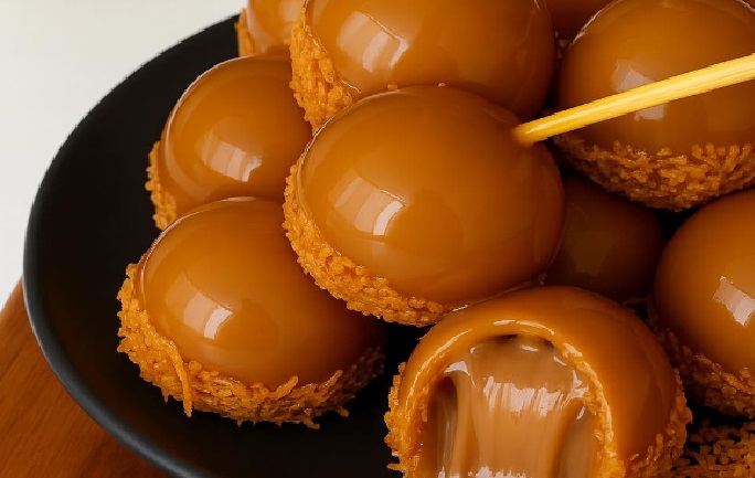 Bala de Doce de Leite Caramelizada