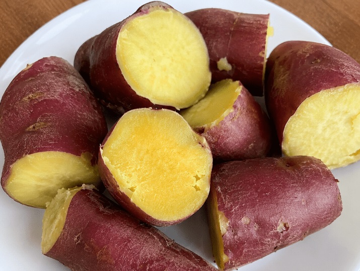 Batata-doce no café da manhã