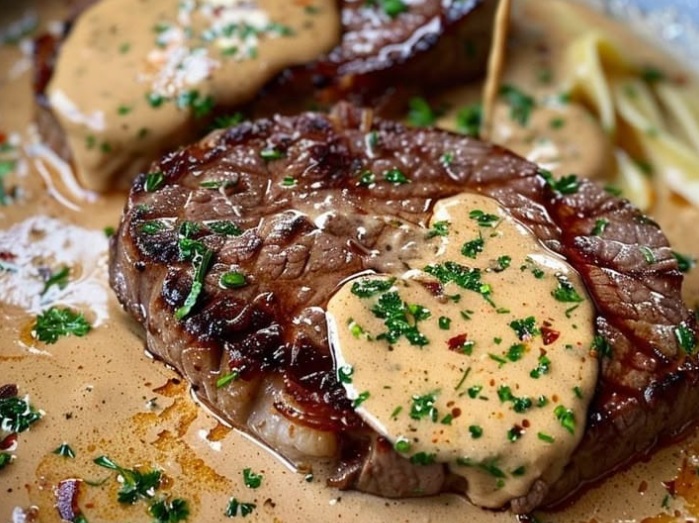 Bife ao Molho de Alho