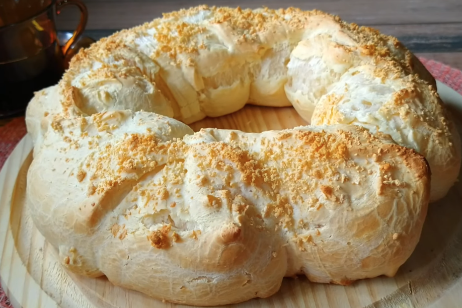 Biscoitão de polvilho gigante