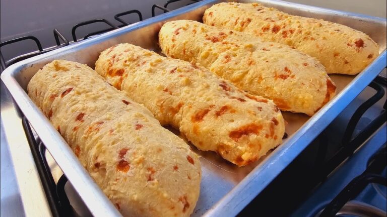 Biscoito de polvilho assado com apenas 1 ovo