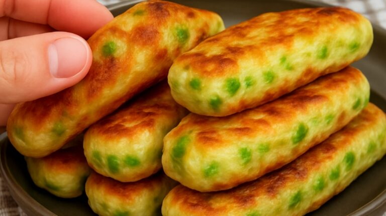 Bolinho de batata, cenoura e abobrinha