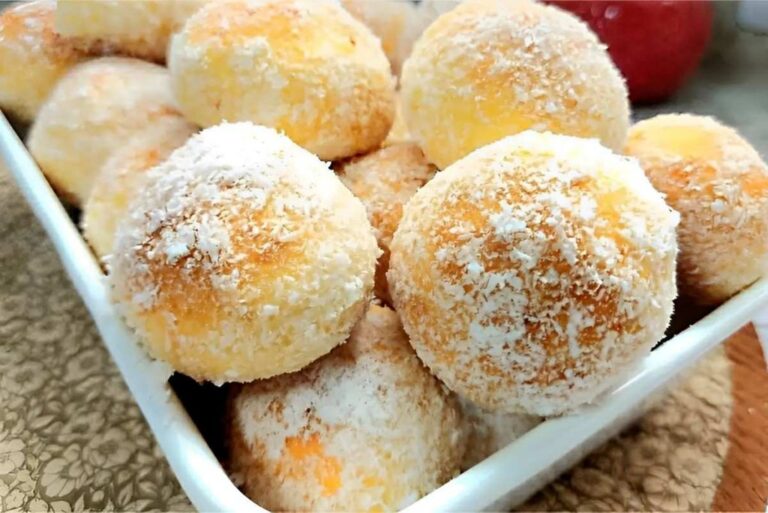 Bolinho de chuva assado