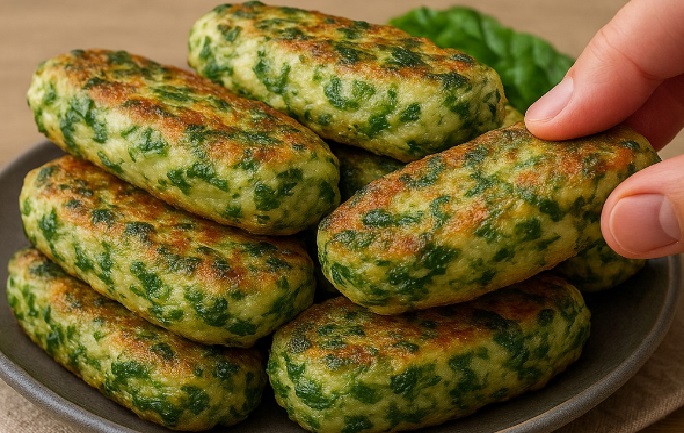 Bolinhos de Espinafre e Ricota