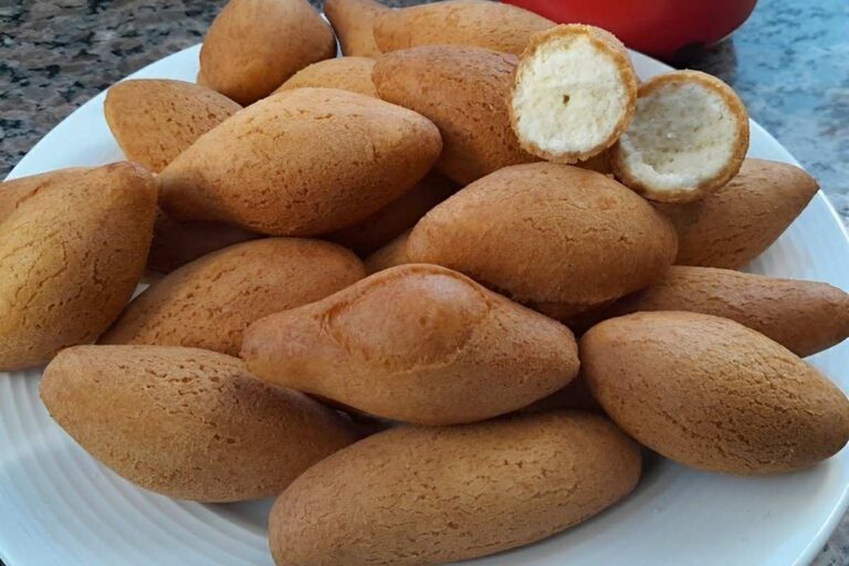 Bolinho de polvilho frito sem farinha de trigo