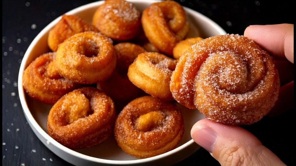 Bolinhos fritos de Farinha e água