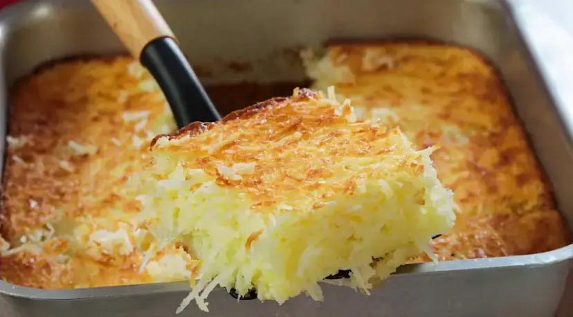 Bolo de coco sem trigo da dona Ana
