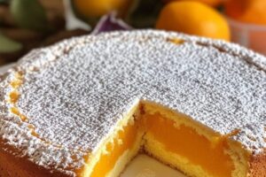 Bolo de Laranja que derrete na boca