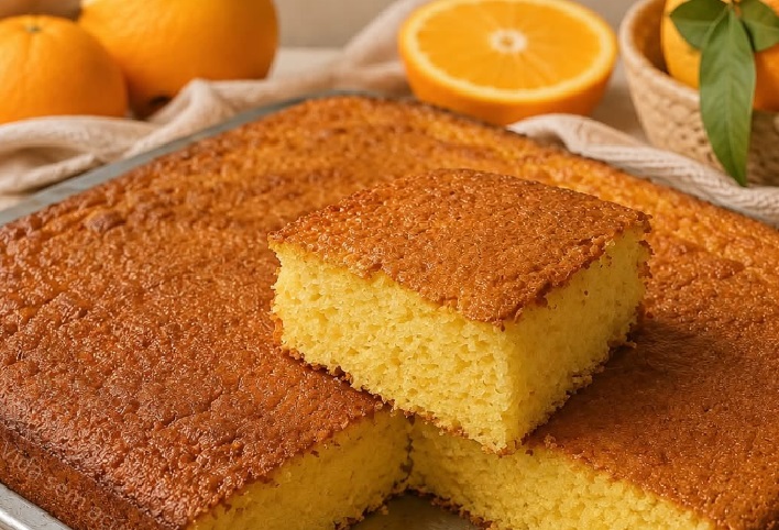 Bolo de Laranja sem açúcar: