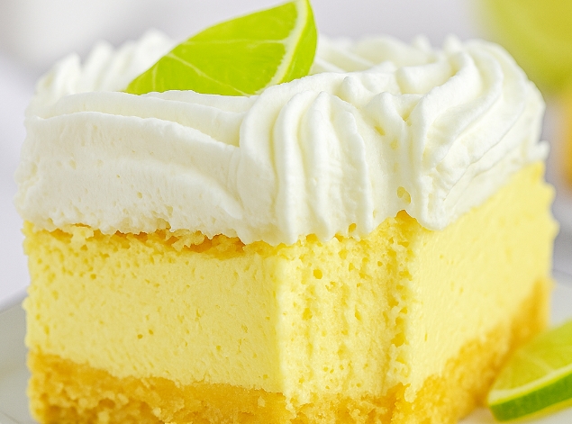 Bolo de Limão cremoso Gelado