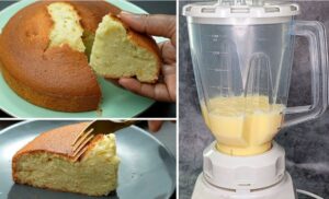 Bolo de Liquidificador simples