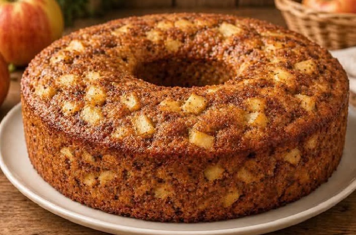 Bolo de Maçã com Canela da Vovó Ana