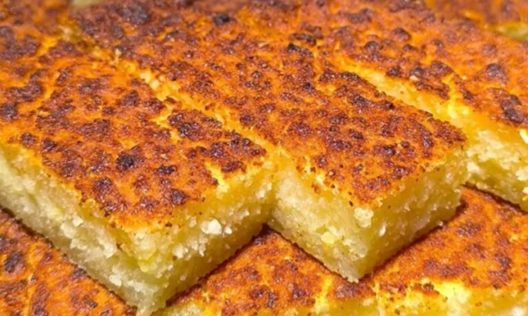 Bolo de mandioca caseiro da dona Nalva