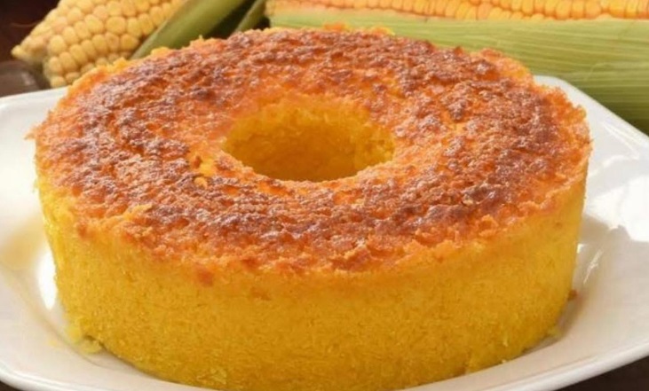 Bolo de Milho de Liquidificador da Dona Ana