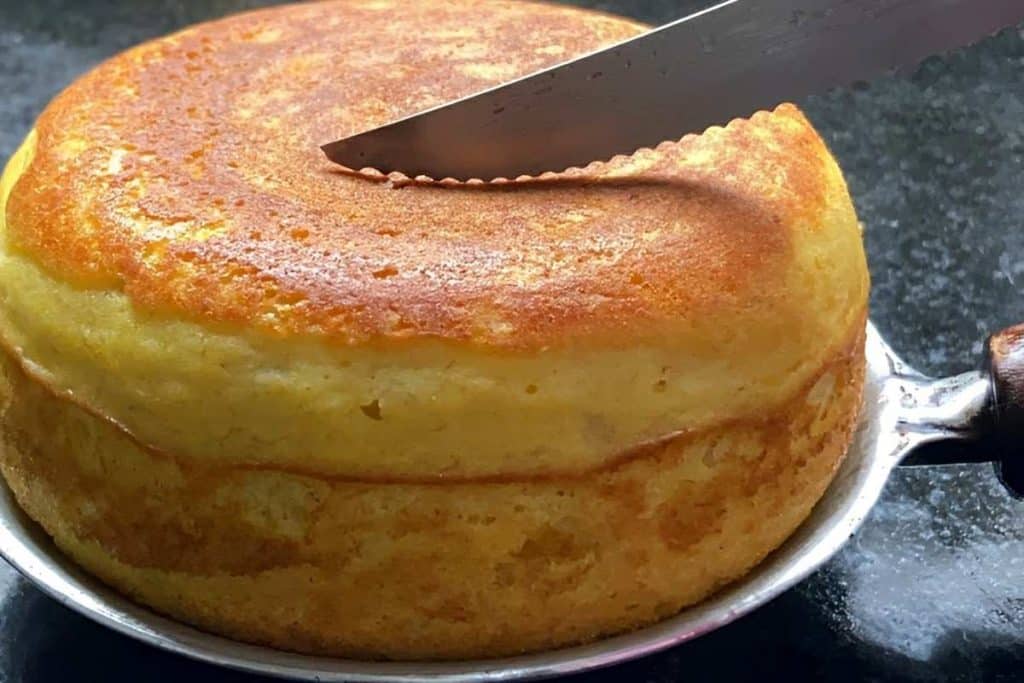 Bolo de Tapioca e Banana