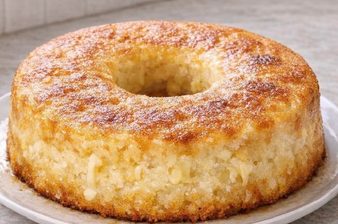Bolo de tapioca com queijo