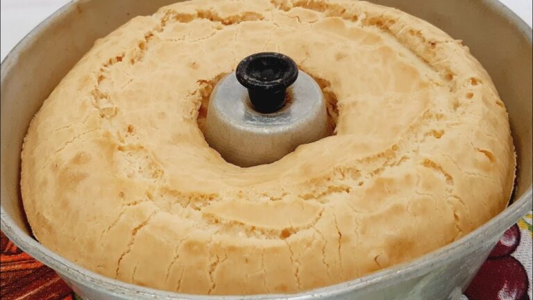 Bolo de tapioca sem glúten