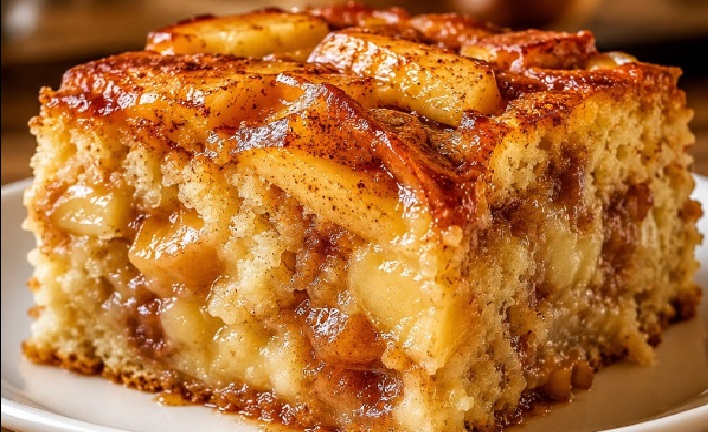 Bolo de Maçã com Canela da Tia Mariz