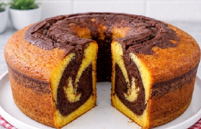 Bolo Mesclado de Cenoura da Vovó Ana