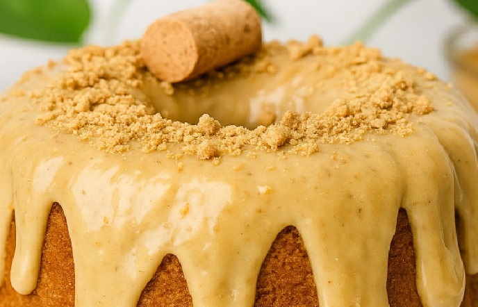 Bolo de Paçoca de Amendoim