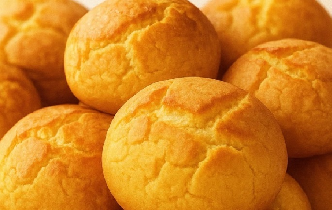 Broa de Fubá simples de preparar