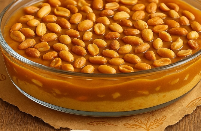 Camadas de Pé de Moça Cremoso