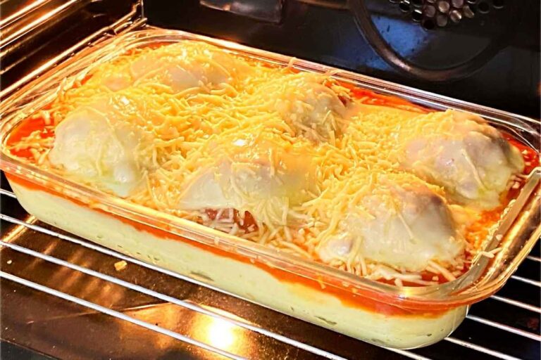 Carne moída recheada