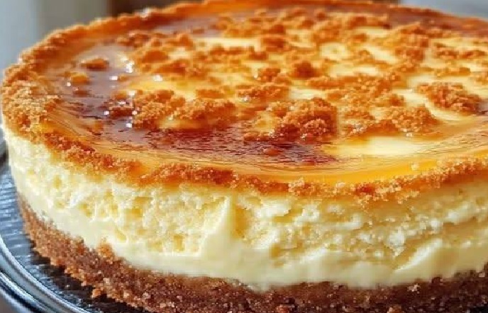Cheesecake de Abacaxi simples e rápida