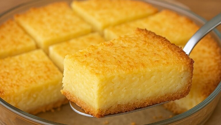 Cocada de forno com ingredientes simples