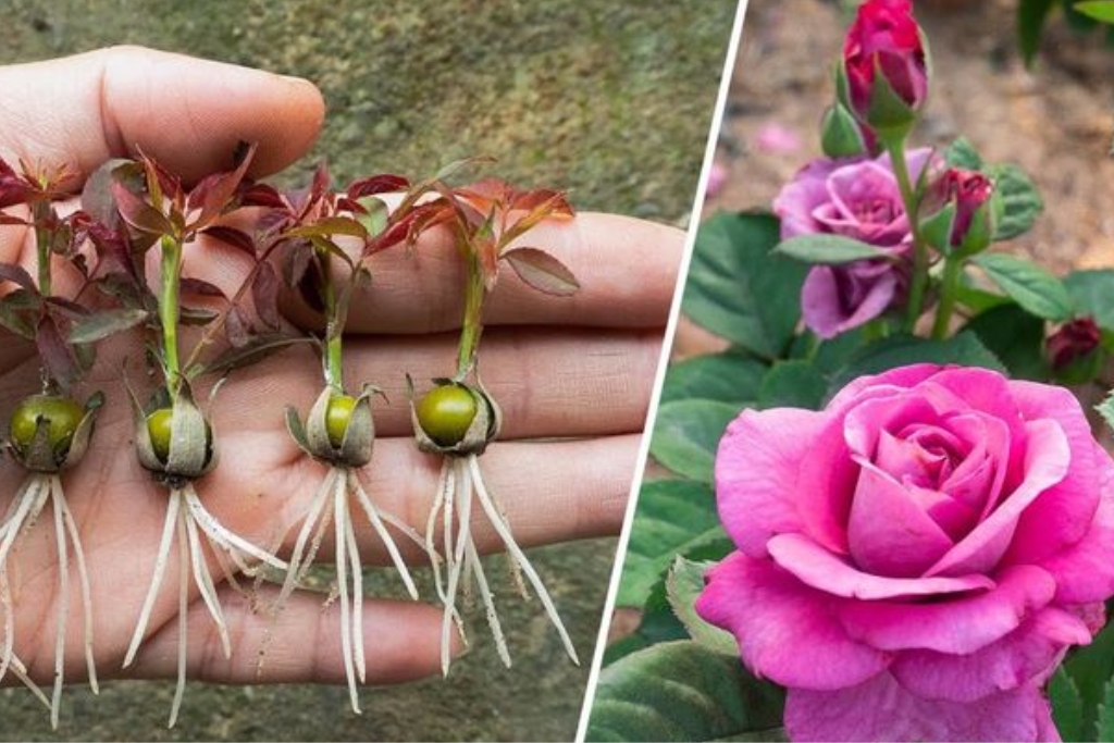 Como cultivar rosas a partir do cálice da rosa