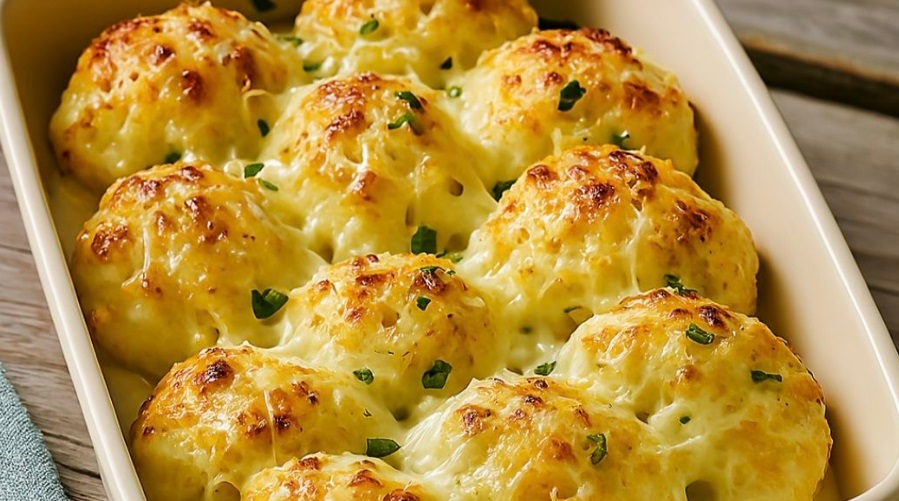 Couve-flor assada com maionese