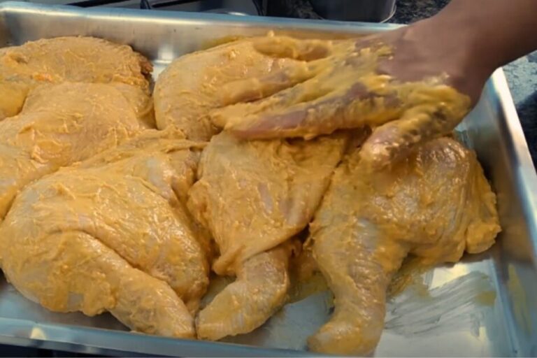 Coxa de Frango assada na Maionese