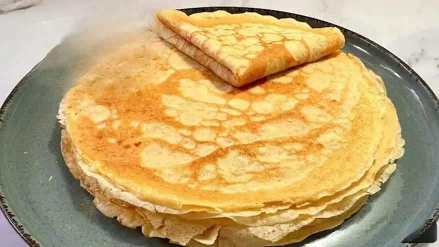 Crepe de aveia sem farinha e sem açúcar