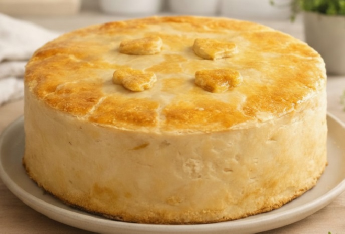 Empadão cremoso de frango da Vovó Ana