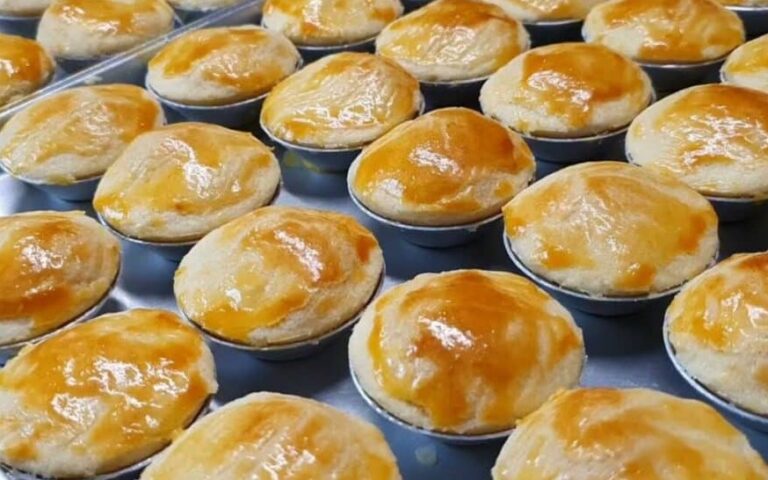 Empadinha de frango para festinhas