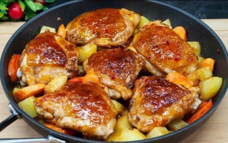 Frango com Geleia de goiaba