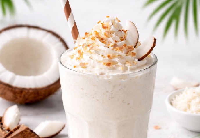 Frapê tropical de Coco Geladíssimo