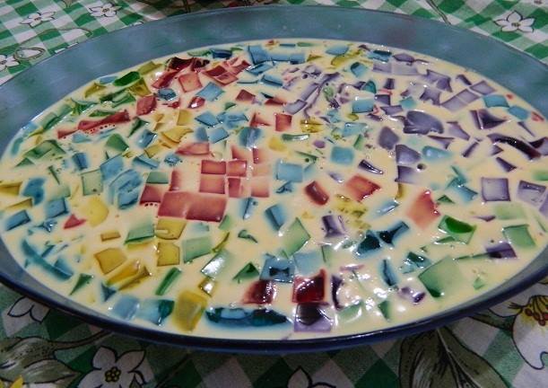 Gelatina em Mosaico