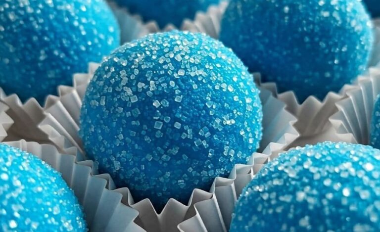 Brigadeiro de Gelatina Sabor Tutti Frutti