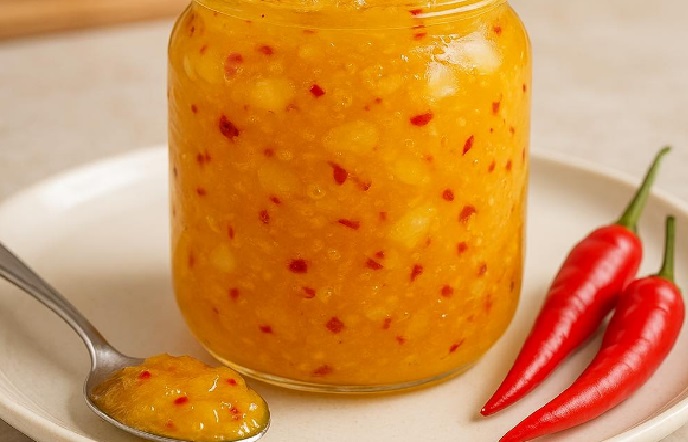 Geleia de Abacaxi com Pimenta