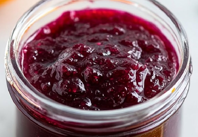 Geleia agridoce de beterraba com toque cítrico