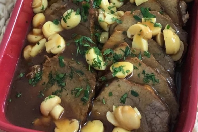 Lagarto ao Molho madeira da Dona Ana