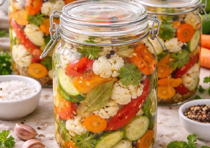 Legumes em Conserva caseiros