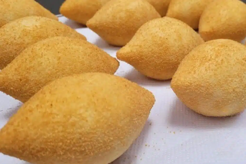 Massa de mandioca para coxinha