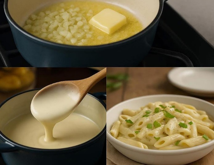 Molho Branco fácil de preparar