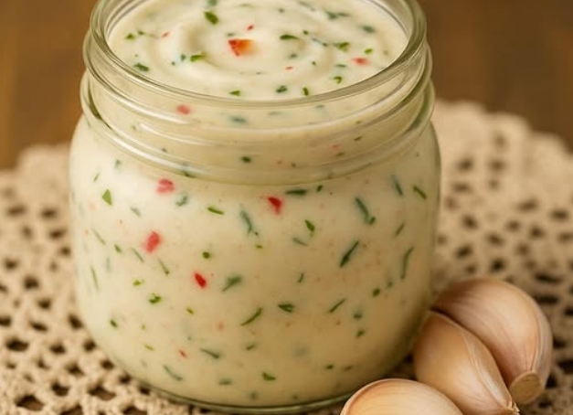 Molho de Alho Cremoso