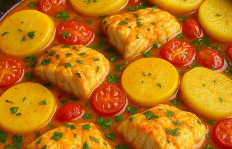 Moqueca de Peixe com Banana da Terra