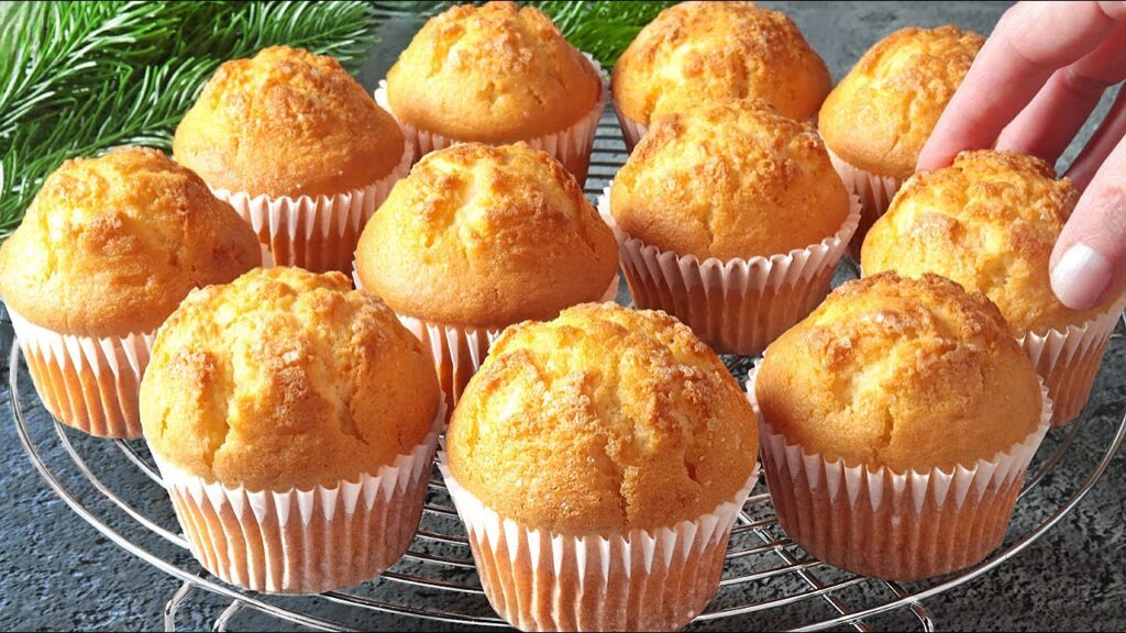 Muffins de Limão com iogurte