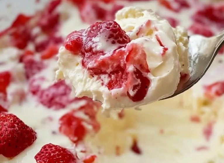 Sobremesa Nuvem de Morango